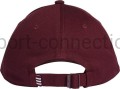 klasyczna bordowa czapka z daszkiem Adidas