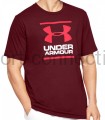 koszulka bordowa under armour