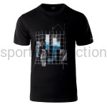 t-shirt męski hi-tec nerod 36874 czarna