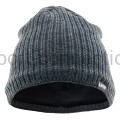 ocieplana czapka hi-tec dark grey