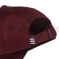 czapka z daszkiem adidas 3s bordowa