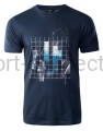 t-shirt męski hi-tec roden granatowa