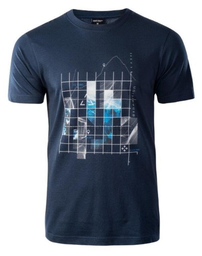 t-shirt męski hi-tec roden granatowa