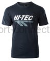 koszulka bawełniana hi-tec retro granatowa