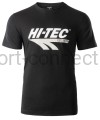 koszulka bawełniana hi-tec retro czarna