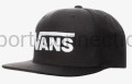 bejsbolówka z prostym daszkiem vans drop czarna