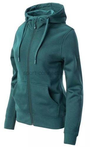 bluza z kapturem hi-tec lady silian zielona
