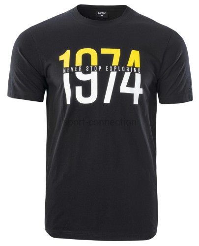 t-shirt męski hi-tec rolic czarny