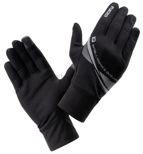 rękawiczki do biegania iq siena z odblaskiem