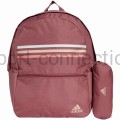 Plecak dla dziewczynki adidas Classic Horizontal 3-S różowy IZ1897