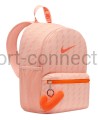 Plecak dla dziewczynki Nike JDI mini pomarańczowy IO1530 800