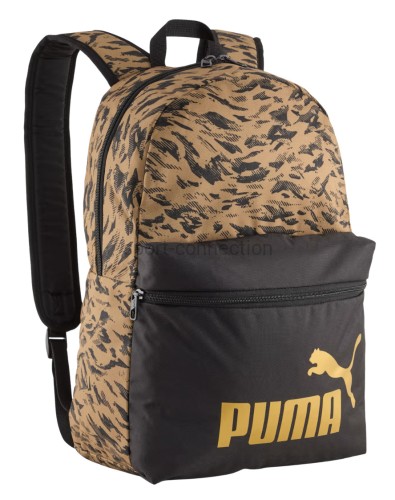 Plecak Puma Phase AOP czarno-brązowy 91169 07
